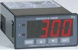 山本電機MANOSTAR數字微差壓計	EMD8係列