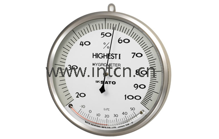 佐（zuǒ）藤計量器製作所skSATO 最高級Ⅱ濕度計（帶有溫度計）7540-00