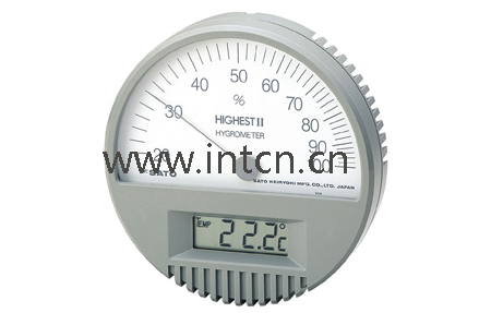 佐藤計量器製作（zuò）所skSATO 最高（gāo）級Ⅱ濕度計（jì） 帶有溫度（dù）計 7542